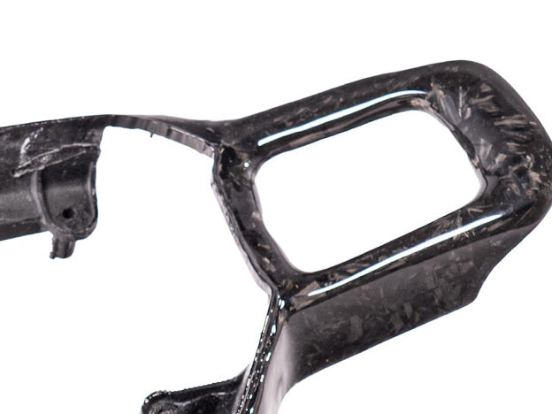 2024-Up Ford Mustang S650 | Carbon Fiber / Forged Carbon Fiber Steering Wheel Button Replacement